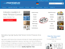 Tablet Screenshot of montalvo.com